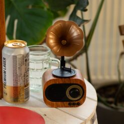 Alternative view of Retro Mini Gramophone Speaker