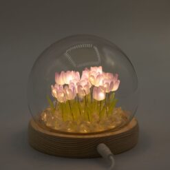 Alternative view of Floral Glow Garden Dome - 20 Tulips - LED USB