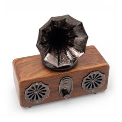 Retro Mini Double Gramophone Speaker