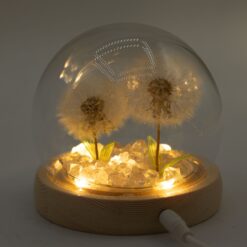 Alternative view of Floral Glow Garden Dome - 2 Dandelions - LED USB