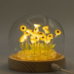 Alternative view of Floral Glow Garden Dome - 20 Sunflower - LED USB