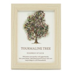 Gemstone Picture - Tree of Life - Toruraline