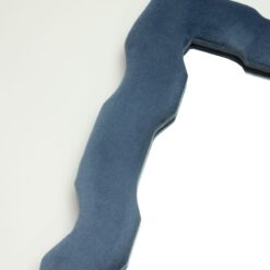 Alternative view of Soft Squiggly Mirror – Chunky Frame – Royal Blue