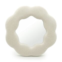 Soft Squiggly Mirror – Flower – Stone