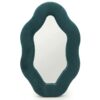 Soft Squiggly Mirror – Oval Pebble – Royal Teal